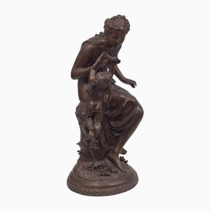 Patinated Bronze Sculpture