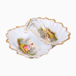 Portafrutta in porcellana