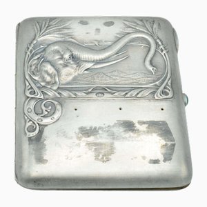 Porte-Cigarettes en Argent, 1890s