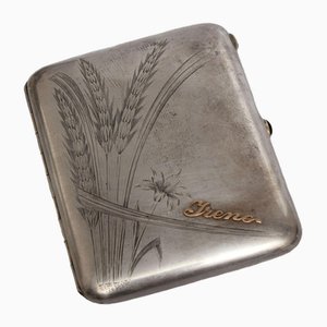 Caja de plata, década de 1890