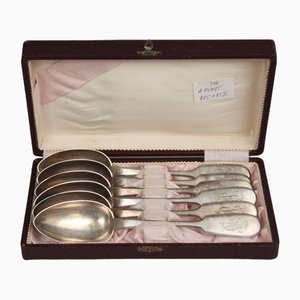 Silver Tablespoons, Set of 6