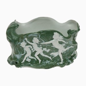 Pentola vintage in porcellana