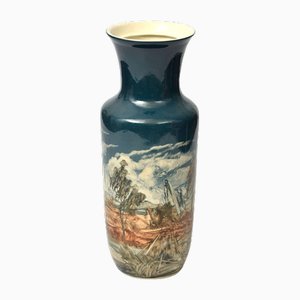 20th Century Faience Vase
