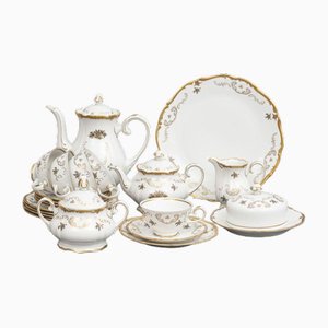 Porcelain Tea Set, Set of 5