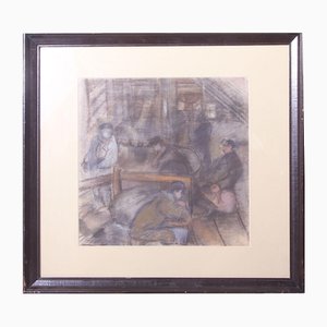 In the Sauna, 20th Century, Artwork on Paper