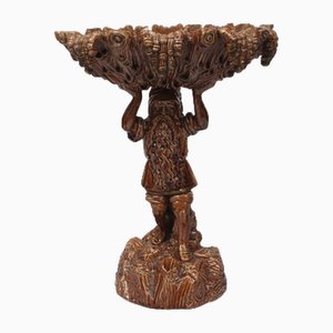 Vintage Brown Decorative Dish