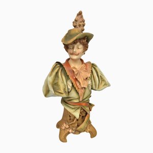 Porcelain Figure Male Bust