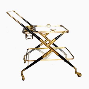 Vintage Serving Trolley by Casare Lacca, 1950s