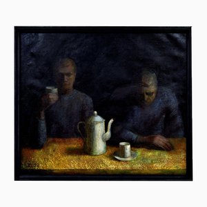 Reflections, Oil on Canvas, 1990s