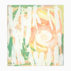 Au Soleil, Peinture sur Toile, 20ème Siècle