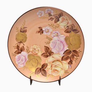 Plate with Rose Decoration from RPR