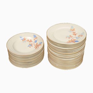 Porcelain Dinnerware, Set of 33