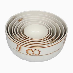 Porcelain Bowl Set, Set of 7