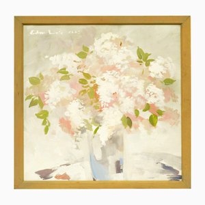 Lilac, Oil on Canvas, 21st Century