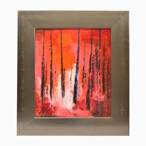 Mood, Oil on Board, 20th Century