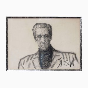 European Artist, Portrait, Artwork on Paper