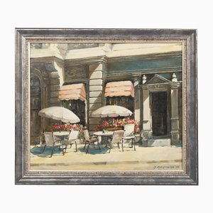 Printemps, Huile sur Toile, 21ème Siècle, Encadrée