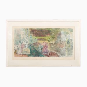 Rome, Lithograph, 20th Century