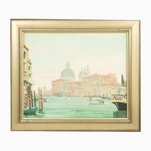 Aleksey Naumov, Grand Canal Venice, Oil on Canvas, 21st Century