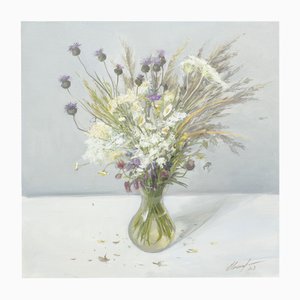 Field Flowers, 2020s, Oil on Canvas