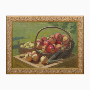 Still Life, Oil on Board