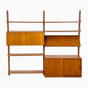 Teak Wall System by Sven Ellekaer for Albert Hansen, 1960s