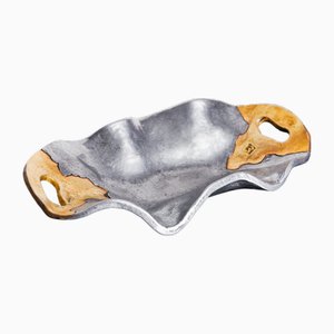 Brutalistisches leeres Taschentablett von Arte3, Spanien, 1980er