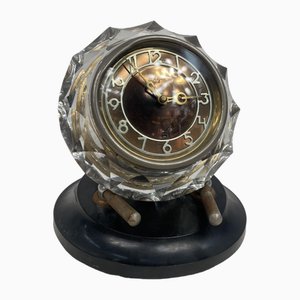 Shaped Glass Clock, 1950s