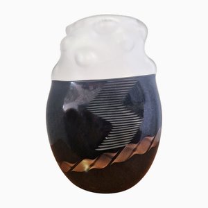 Jarrón de cristal de Murano, años 80