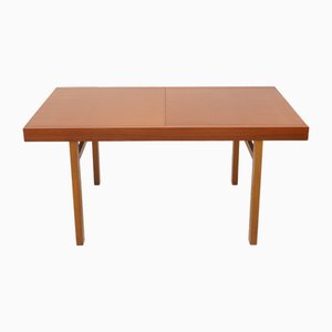 Rectangular Dining Table with Extendable Top, 1960s