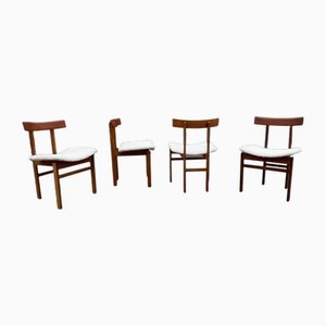 Danish Dining Chairs by Inger Klingenberg for France & Son, 1960s, Set of 4