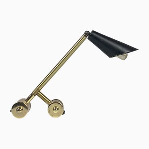 Small Mid-Century Adjustable Diabolo Counter Balance Architectural Desk Lamp, 1960s