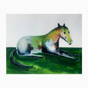 Hanna Ilczyszyn, Nocefresca (Milis, Sardinia), Watercolour, 2024