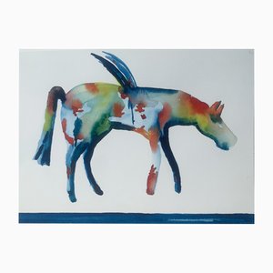 Hanna Ilczyszyn, Nocefresca (Milis, Sardinia), Watercolour, 2024