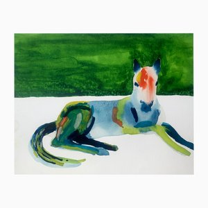 Hanna Ilczyszyn, Nocefresca (Milis, Sardinia), Watercolour, 2024