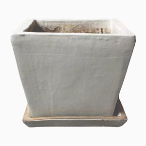 Cache-pot en Terre Cuite Verni Fait Main