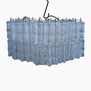 Quadratischer Kronleuchter von Venini, Italien, 1960er