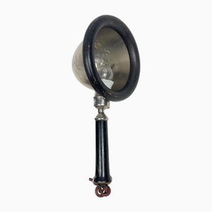 Lampada vintage con set fotografico, anni '40