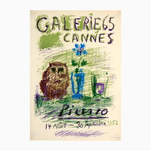 Pablo Picasso, Galerie 65, Cannes, 1956, Lithograph