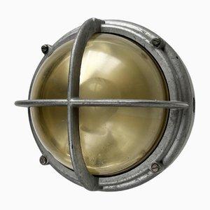 Lampada da parete Skot da esterni Mid-Century in metallo di Lauritz Knudsen per Louis Poulsen, Danimarca, anni '60