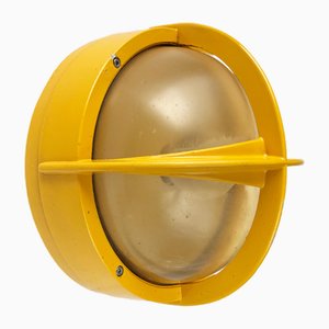 Lampada da parete Pirat Mid-Century in metallo di Eva Koppel, Nils Koppel, Gert Edstrand per Nordisk Solar, Danimarca, anni '60
