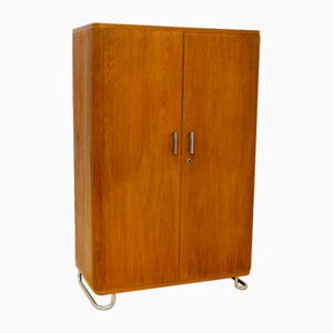 Bauhaus Bohemia Wardrobe by Vichr & Co. for Kovona, 1930s
