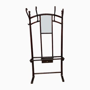 Antique Wardrobe with Mirror from Thonet, 1890s