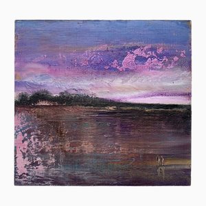 Barbara Hubert, Landschaft IV, 2024, Oil on Board