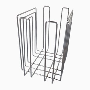 Vintage Magazine Rack by Willi Glaeser, 1980s