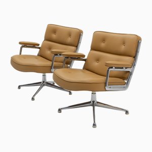 ES105 Lobby Chairs von Charles & Ray Eames für Vitra, 1970er, 2er Set