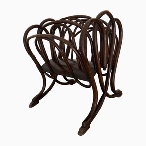Thonet Magazine Rack by Michael Thonet for Gebrüder Thonet Vienna GMBH