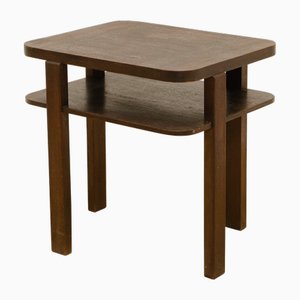 Tavolino da caffè Art Déco in noce di Thonet, anni '30