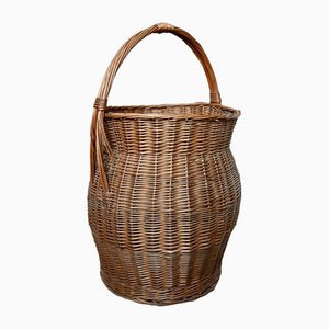 Large Bohemian Basket, 1970s