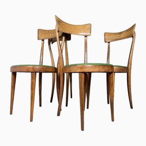 Chaises de Salle à Manger Vintage par Pirelli Sapsa, Italie 1950s, Set de 4